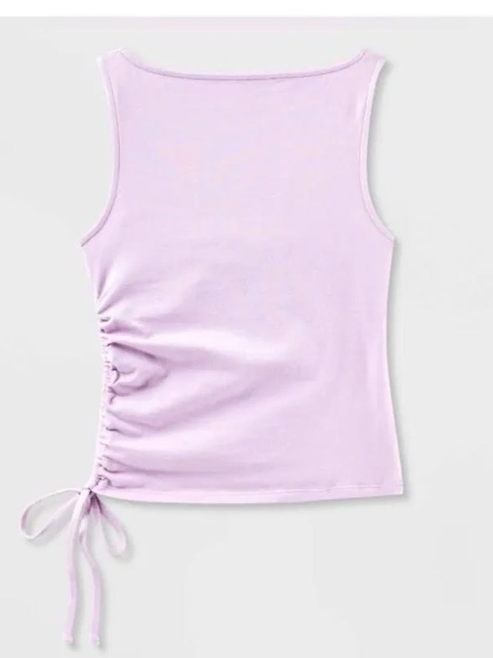 Wild Fable Ruched Tank Size Medium NWT Lavender